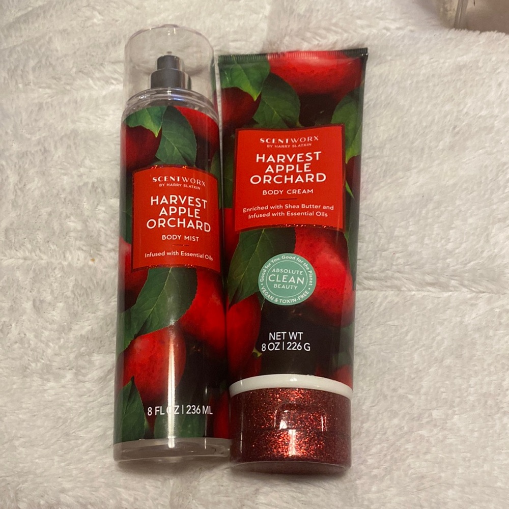 𝅺scentworks Harvest Apple Orchard spray (and bonus cream)
